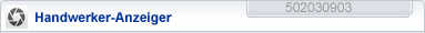 Handwerker-Anzeiger,  Partner von gardian-SERVICES. Bitte beachten Sie die AGB des Partners auf dessen Homepage und unsere AGB.