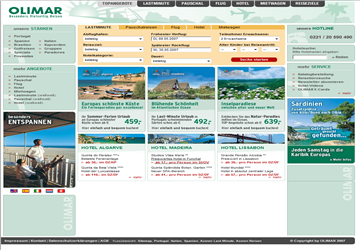Bitte auf den Screenshot klicken um zur Homepage zu gelangen.